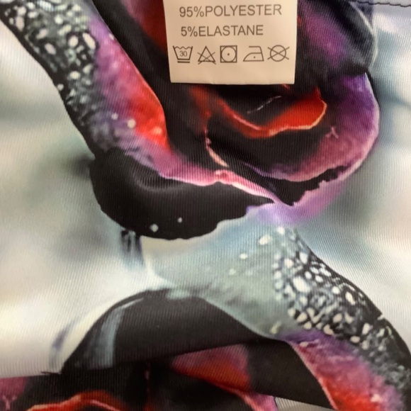 NEW Gorgeous Roses Jumpsuit w Pockets 1X-XXL - Picture 5 of 5